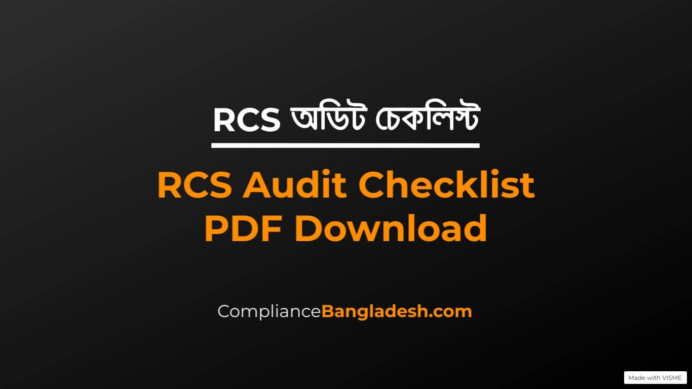 GSV Audit Checklist PDF Download Part 2 gsv-audit-checklist-pdf-download-part-2